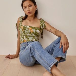 New without tags size 10 Reformation Ellora top